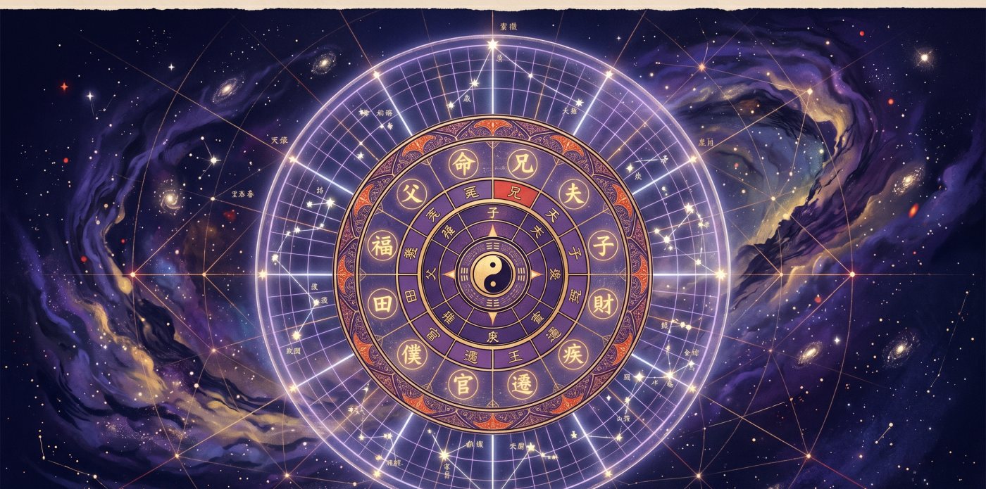 篇章七：你的人生也有特徵向量？紫微命盤的星系矩陣變換