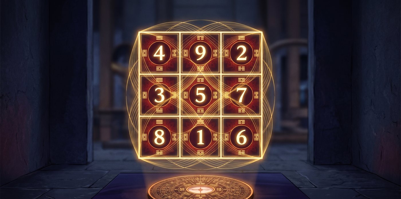 篇章八：別再盲目擺陣了！空間風水與奇數幻方的能量場分佈